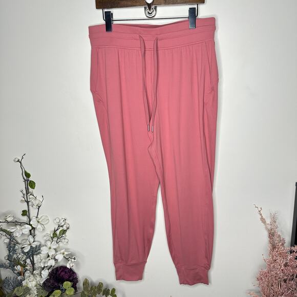 LULULEMON Ready to Rulu High-Rise Jogger Brier Rose Pink Sz 12 {U30} - Picture 3 of 7